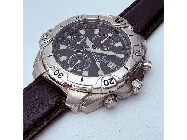 Jacques lemans chronograph herenhorloge - afbeelding 3 van  7