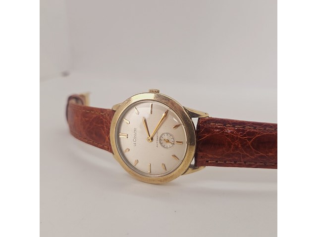 Jaeger lecoultre automatisch herenhorloge - 10kt gold-filled - afbeelding 10 van  12