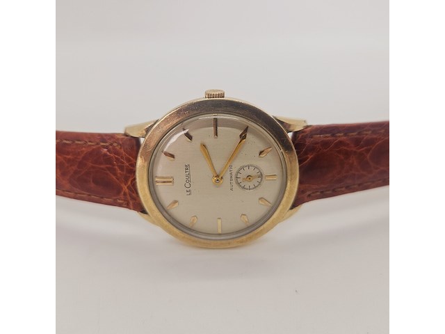 Jaeger lecoultre automatisch herenhorloge - 10kt gold-filled - afbeelding 11 van  12