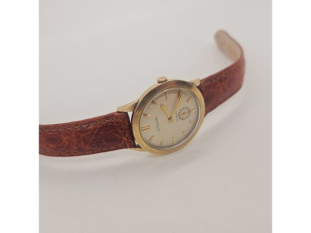 Jaeger lecoultre automatisch herenhorloge - 10kt gold-filled - afbeelding 12 van  12