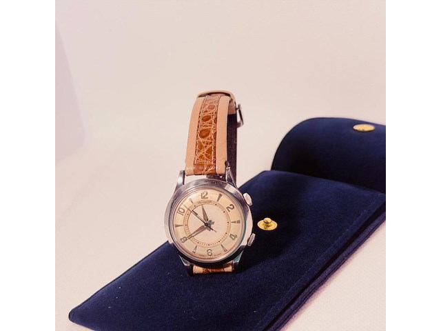 Jaeger lecoultre memovox met alarmfunctie - staat stil - afbeelding 1 van  12