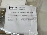 Jaga aansluitset 42 deco pro vloer aw vpe/alu ø18/2 - afbeelding 2 van  3