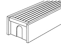 Jaga bekleding mini h13 l220 t20.133 soft touch ral9016 - afbeelding 1 van  4