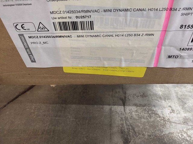 Jaga mini dynamic vloerconvector h14 l250 b34/rmn - afbeelding 2 van  2