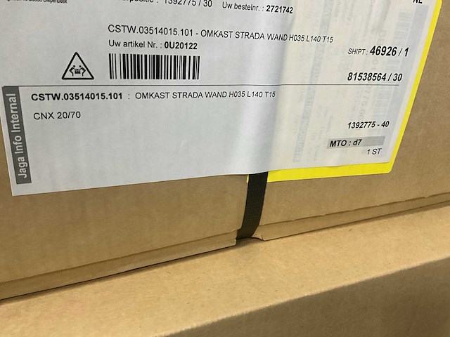 Jaga strada bekleding voor strada wand - 500x1400mm (9x) - afbeelding 4 van  5