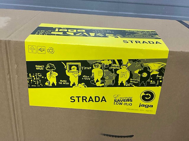 Jaga strada hybrid wandconvector 2598w ral9016 - afbeelding 5 van  5