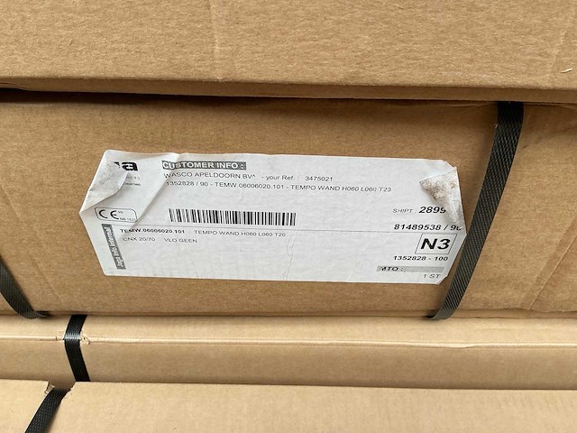 Jaga tempo wand radiator (2x) - afbeelding 2 van  2