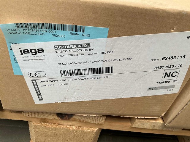 Jaga tempo wand radiator - afbeelding 4 van  4