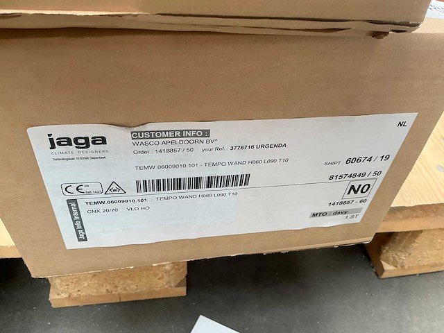 Jaga tempo wandconvector - afbeelding 2 van  2