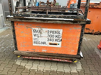 Jagé manbak / werkkooi 2-persoons - afbeelding 4 van  5