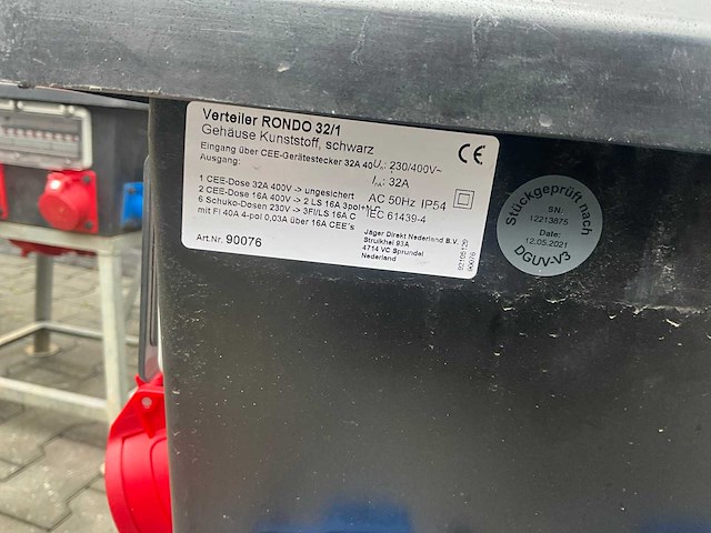 Jäger rondo bouwaansluitkast (2x) - afbeelding 3 van  3
