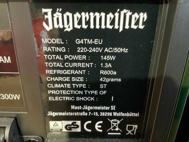 Jägermeister g4tm-eu tapinstallatie - afbeelding 4 van  12