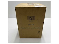 Jagro 100v waterproof horn speaker dk15-pp white - afbeelding 4 van  4