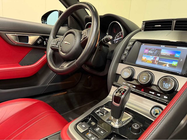 Jaguar - f-type - cabriolet - 3.0 v6 - personenauto - 2016 - afbeelding 14 van  39