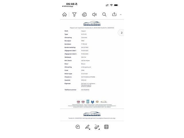 Jaguar - xjs - 5.3 v12 convertible - afbeelding 24 van  26