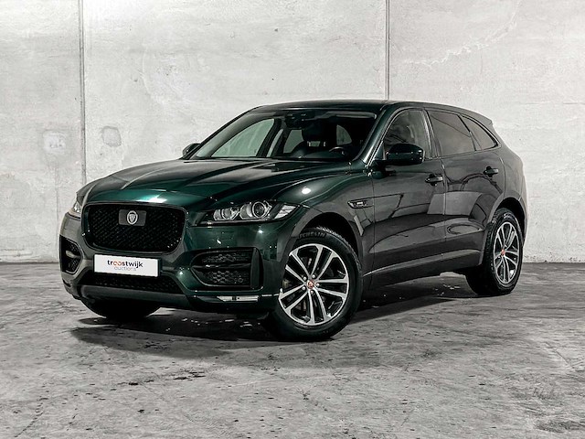 Jaguar f-pace 3.0 v6 s awd 30d 300pk 2017, k-694-sh - afbeelding 1 van  52