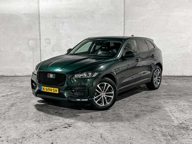 Jaguar f-pace 3.0 v6 s awd 30d 300pk 2017, k-694-sh - afbeelding 33 van  52