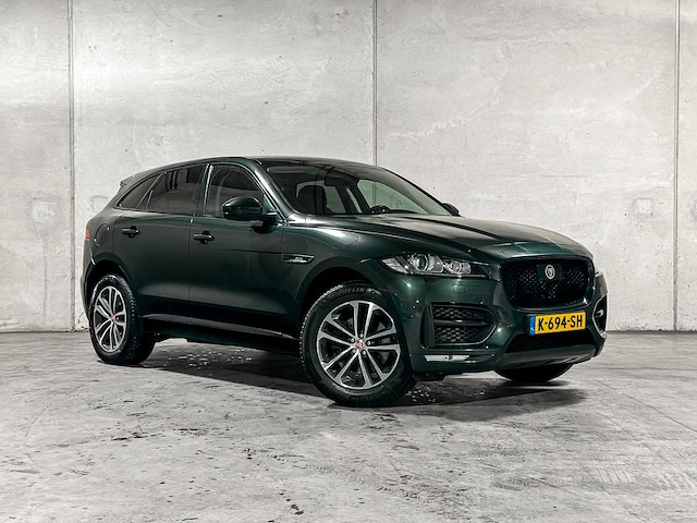 Jaguar f-pace 3.0 v6 s awd 30d 300pk 2017, k-694-sh - afbeelding 50 van  52