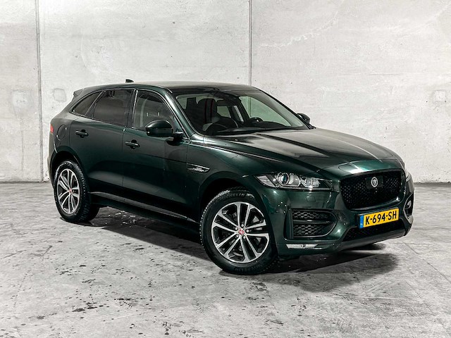 Jaguar f-pace 3.0 v6 s awd 30d 300pk 2017, k-694-sh - afbeelding 51 van  52
