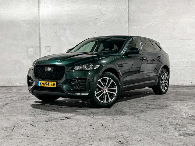 Jaguar f-pace 3.0 v6 s awd 30d 300pk 2017, k-694-sh - afbeelding 4 van  54