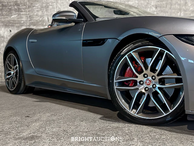 Jaguar f-type p450 v8 awd cabriolet r-dynamic 450pk 2021, jpv-11-p - afbeelding 13 van  79