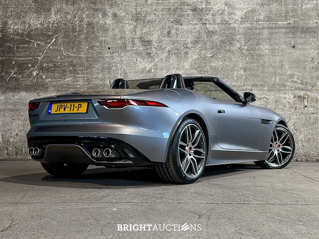 Jaguar f-type p450 v8 awd cabriolet r-dynamic 450pk 2021, jpv-11-p - afbeelding 19 van  79
