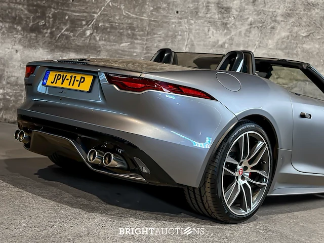 Jaguar f-type p450 v8 awd cabriolet r-dynamic 450pk 2021, jpv-11-p - afbeelding 21 van  79