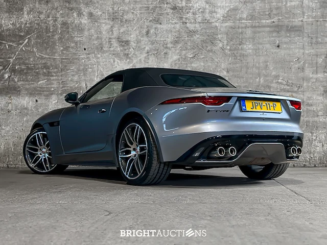 Jaguar f-type p450 v8 awd cabriolet r-dynamic 450pk 2021, jpv-11-p - afbeelding 31 van  79