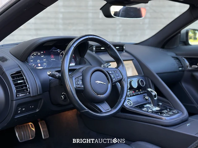 Jaguar f-type p450 v8 awd cabriolet r-dynamic 450pk 2021, jpv-11-p - afbeelding 38 van  79