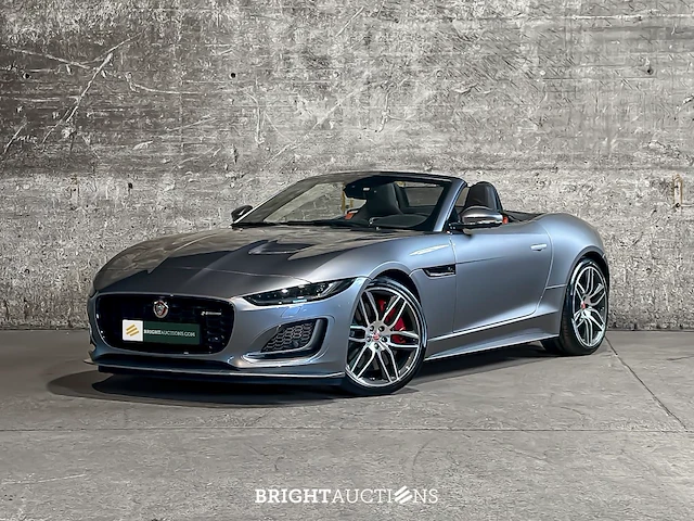 Jaguar f-type p450 v8 awd cabriolet r-dynamic 450pk 2021, jpv-11-p - afbeelding 45 van  79