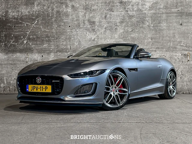 Jaguar f-type p450 v8 awd cabriolet r-dynamic 450pk 2021, jpv-11-p - afbeelding 56 van  79