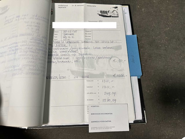 Jaguar xj12 5.3 v12 serie 2 coupe 1976, 39-yd-88 oldtimer - afbeelding 3 van  120