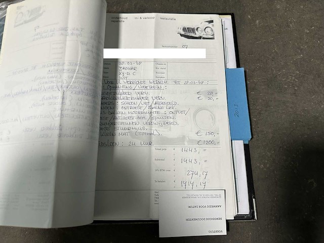 Jaguar xj12 5.3 v12 serie 2 coupe 1976, 39-yd-88 oldtimer - afbeelding 6 van  120