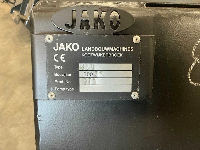 Jako 850 schäffer volumebak ongebruikt - afbeelding 9 van  9