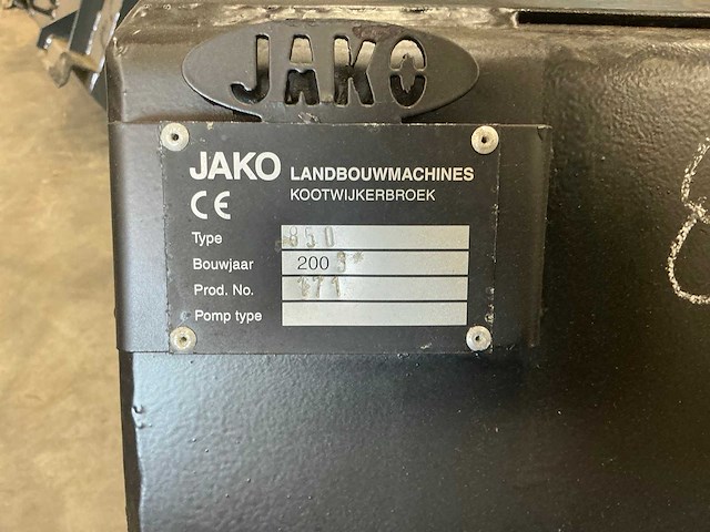 Jako 850 schäffer volumebak ongebruikt - afbeelding 6 van  6