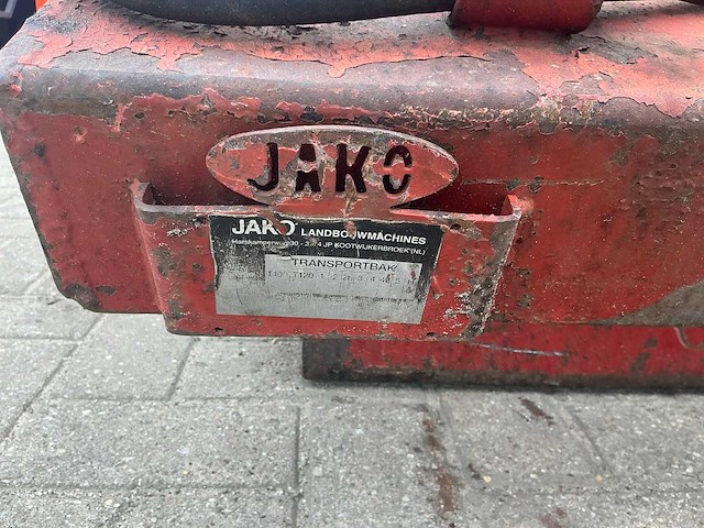 Jako hydraulische grondbak - afbeelding 2 van  10