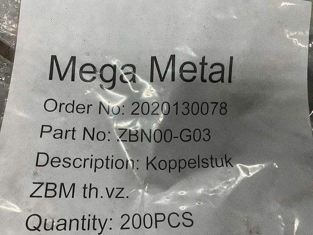 Jako zbm gegalvaniseerde bemester koppelstukken - afbeelding 5 van  5