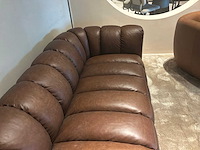 Jakob leren sofa - afbeelding 3 van  12