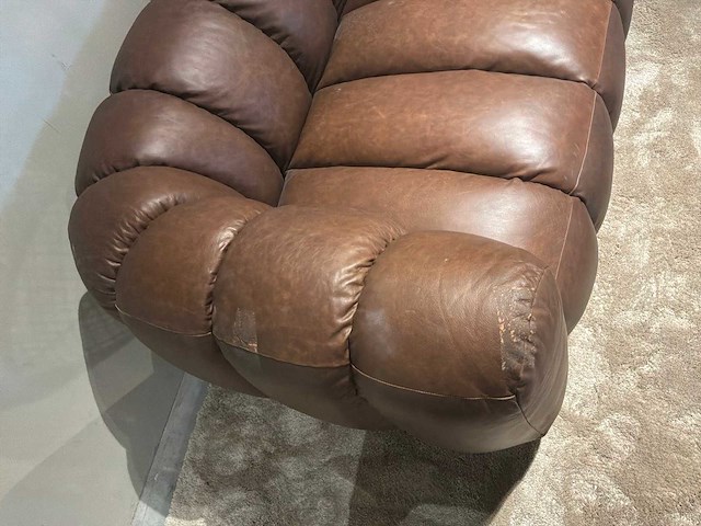 Jakob leren sofa - afbeelding 4 van  12
