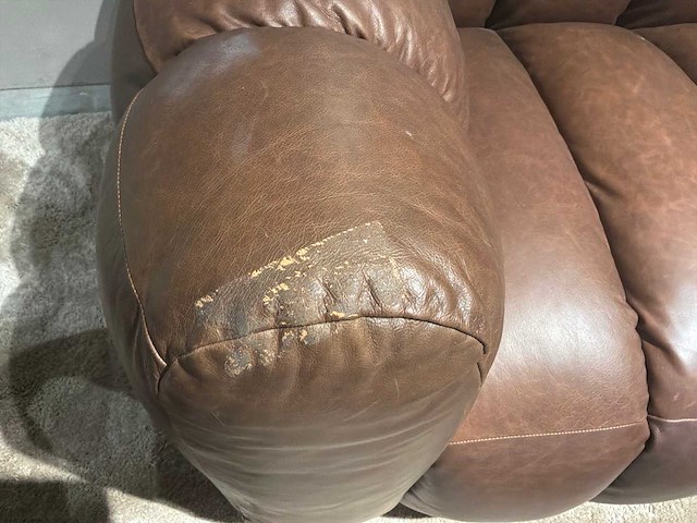 Jakob leren sofa - afbeelding 12 van  12