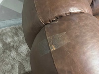 Jakob leren sofa - afbeelding 2 van  12