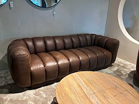 Jakob leren sofa - afbeelding 6 van  12