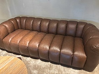 Jakob leren sofa - afbeelding 9 van  12