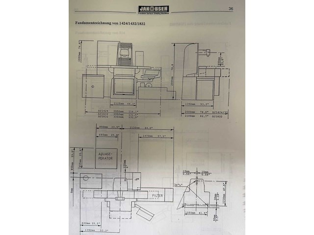 Jakobsen - 1424 - various grinding machine - 1994 - afbeelding 18 van  27