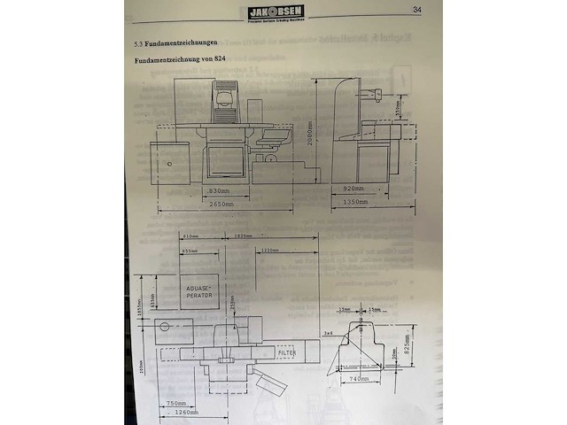 Jakobsen - 1424 - various grinding machine - 1994 - afbeelding 20 van  27
