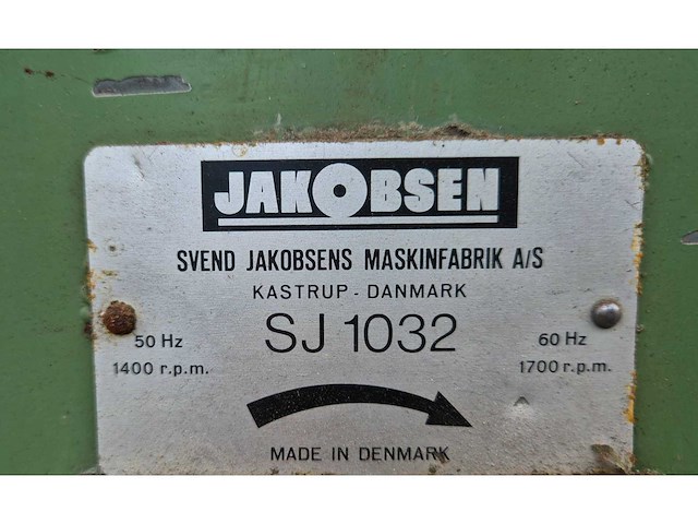 Jakobsen - sj 1032 - vlakslijpmachine met heidenhain digitale uitlezing - afbeelding 24 van  30
