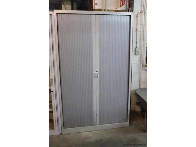 Jalouziedeurkast - 120x45x194cm - afbeelding 1 van  4