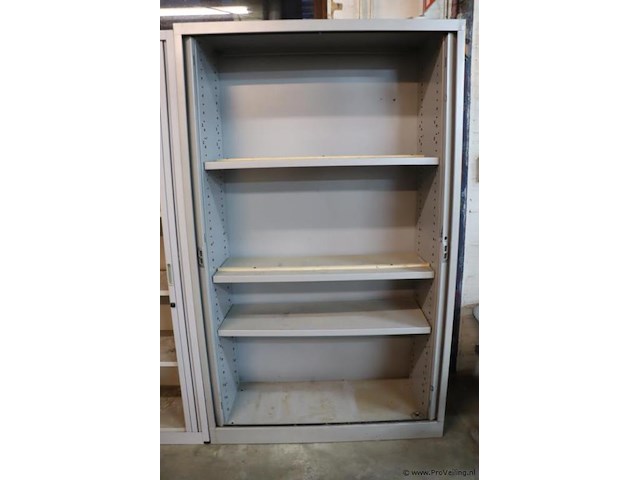 Jalouziedeurkast - 120x45x194cm - afbeelding 3 van  4