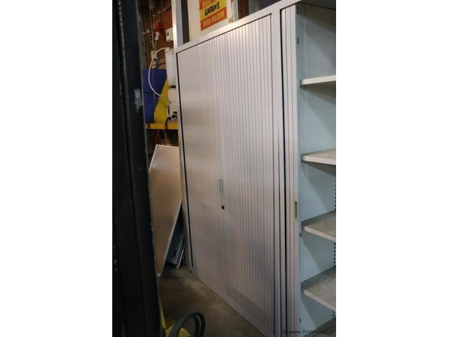 Jalouziedeurkast - 120x50x194cm - afbeelding 1 van  4