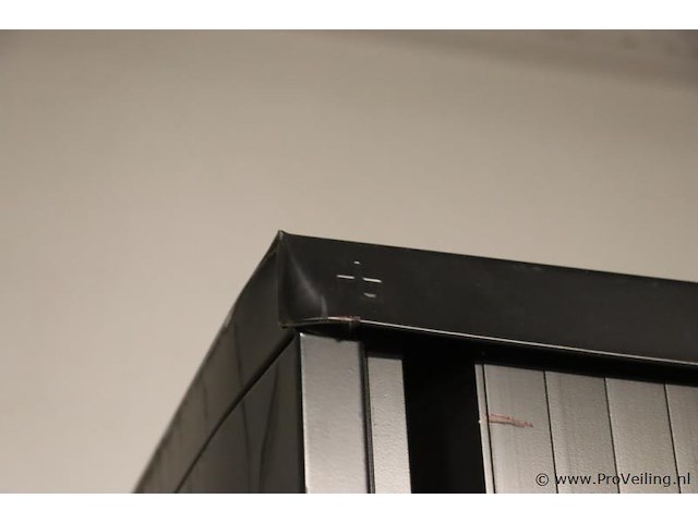 Jalouziedeurkast - 125x50x194cm - afbeelding 3 van  4